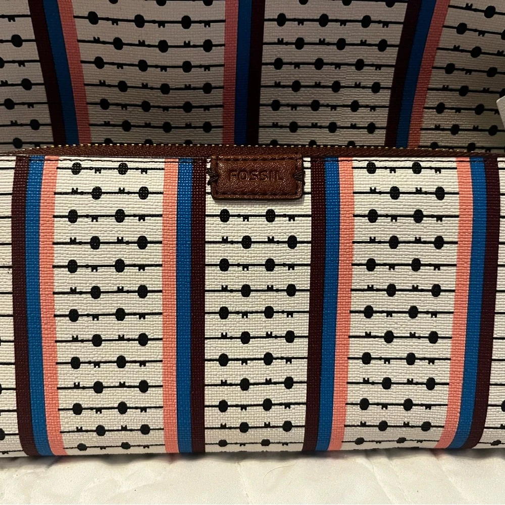 Fossil brand Rachel satchel and wallet - Picture 2 of 9